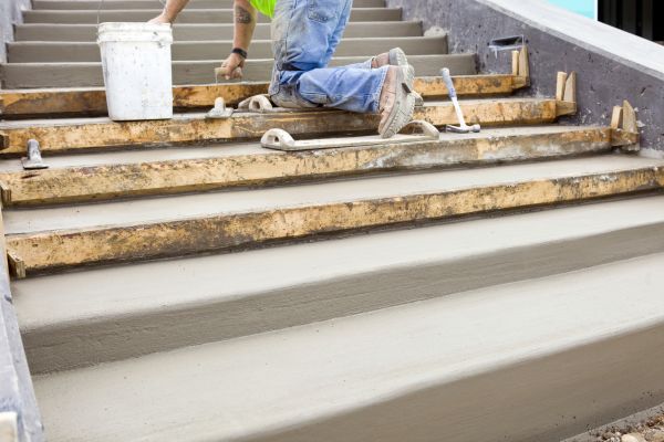 Concrete Steps Pouring in Port Saint Lucie