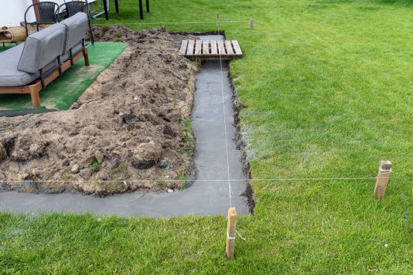 Cement Footer Installation in Port Saint Lucie