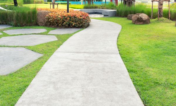 Concrete Sidewalk Installation in Port Saint Lucie