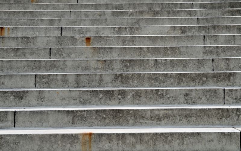 Concrete Stairs Construction detail